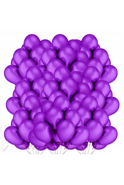 Vixen Set baloane, 100 piese, 30 cm, violet metalizat