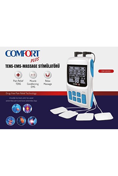 MEDİKALCİM Comfort Dm 3000 Dijital Masaj/EMS/Tens Cihazı