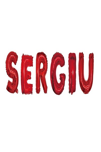 OEM Balloon Set 'Sergiu', Red, 40 cm