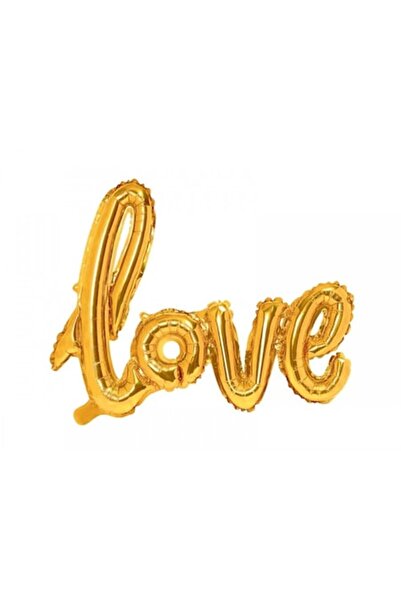 OEM Balon folie auriu „Love” 80 cm