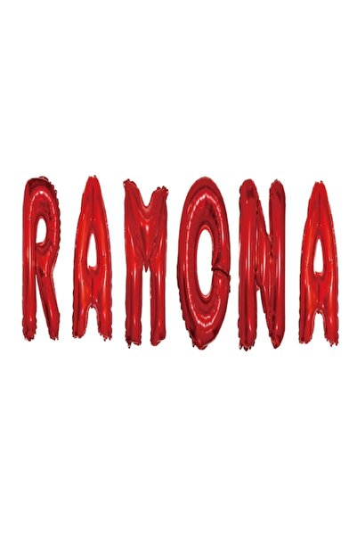 OEM Σετ μπαλόνια με γράμματα «Ramona», κόκκινο, 40 cm