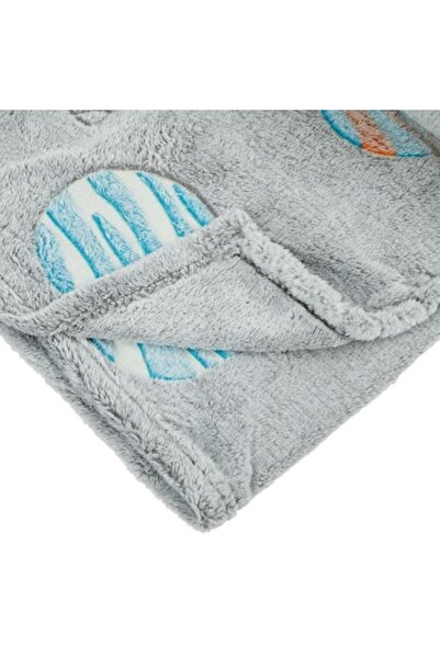 OEM Plush baby blanket 100x140 cm - soft, warm, fluorescent multicolor