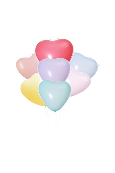 OEM Set baloane inimă și macaroane, 7 buc.