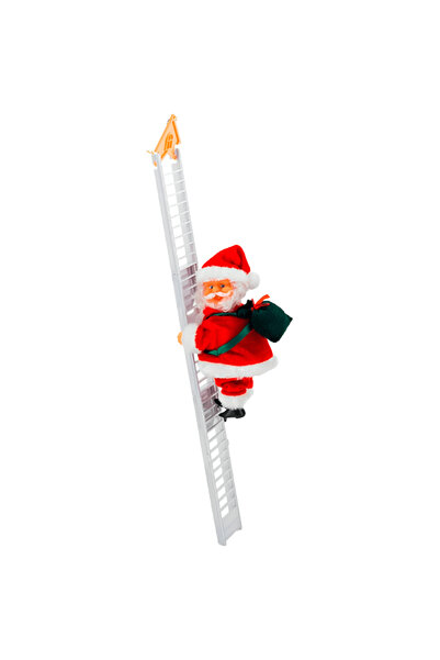 OferteTop Santa Claus Climbing the Ladder and Singing Carols Ornament