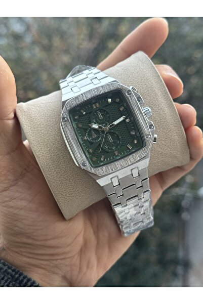 Tulpar Special Square Design Steel Men's Wristwatch High Quality Mechanism Opportunity Product