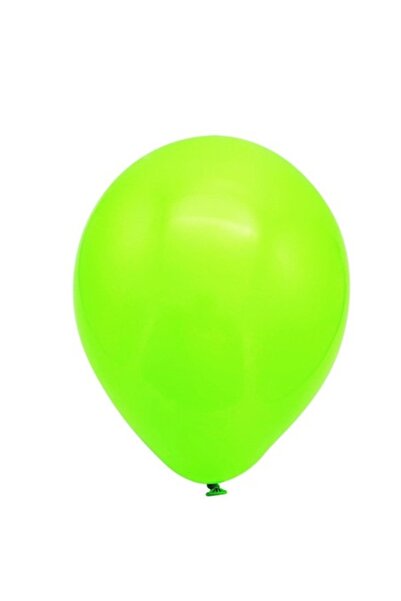 OEM Светлозелени латексови балони 100 бр. 25 см