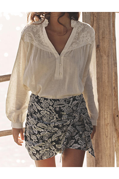 Evendi Pantaloon skirt, Navy blue