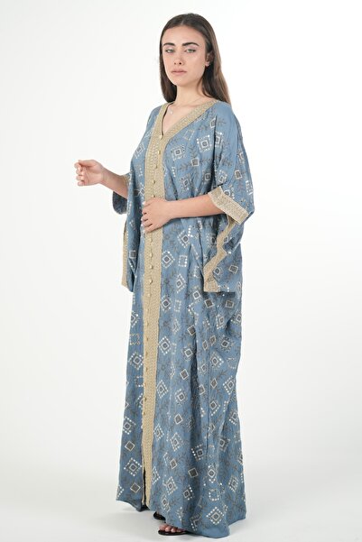 al bent al sharqieh Wide embroidered women's jalabiya