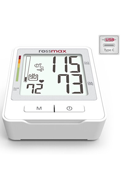 MEDİKALCİM Rossmax Z1 Üst Kol Tipi Otomatik Tansiyon Aleti 5Yıl GarantiliRossmax