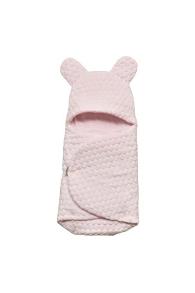 Budi Bebitof Embossed Velboa Swaddle 95025 Pink