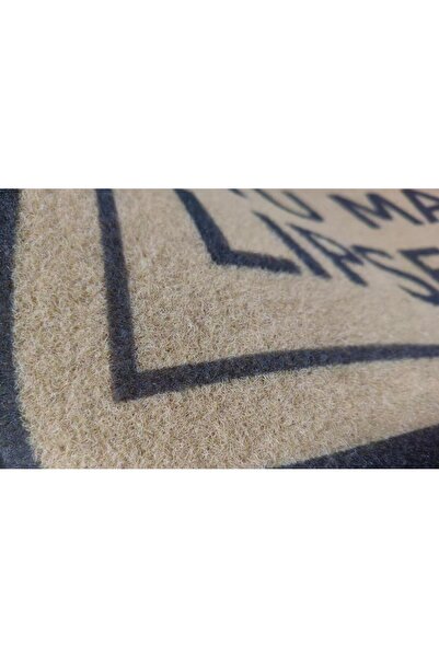 saraada Personalized Mat, SARAADA, Home Entrance, Office, Hotel, Anti-Slip, PVC, 40*60cm, Brown