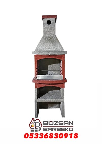 Büzsan Barbekü HAZIR BETON BARBEKÜ MANGALLIK 70 LİK DAVLUMBAZLI