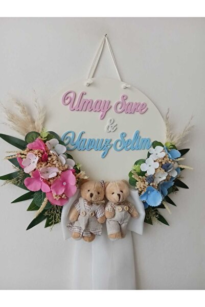 Moshi Design İkiz Kardeşler Bebek Odası duvar aksesuarı