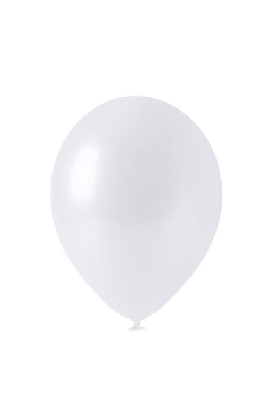 zola Set of 80 balloons, Zola®, latex, white, 30 cm