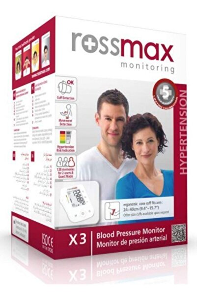 MEDİKALCİM Dijital Tansiyon Aleti Rossmax X3Octamed