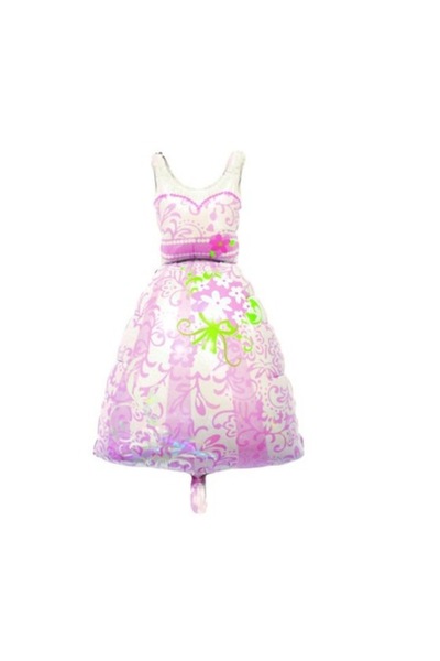 OEM Wedding Dress Foil Balloon 68x120 cm