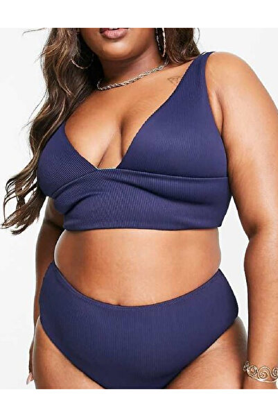 Evendi Reversible swim bra, Blue/green