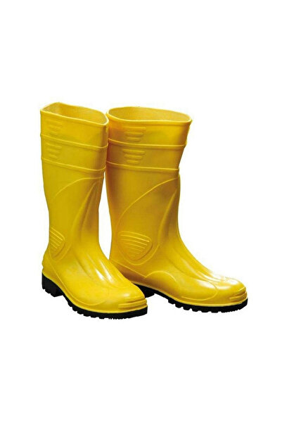 BERRU PAZARLAMA Sarı Çizme - İş Cizmesi