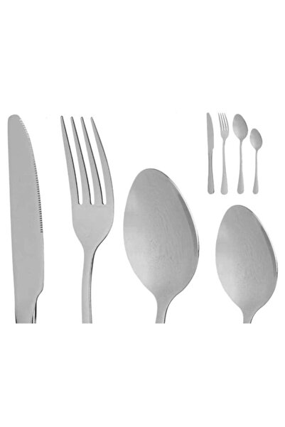 kinvara Cutlery Set, 16 pieces, stainless steel, silver color