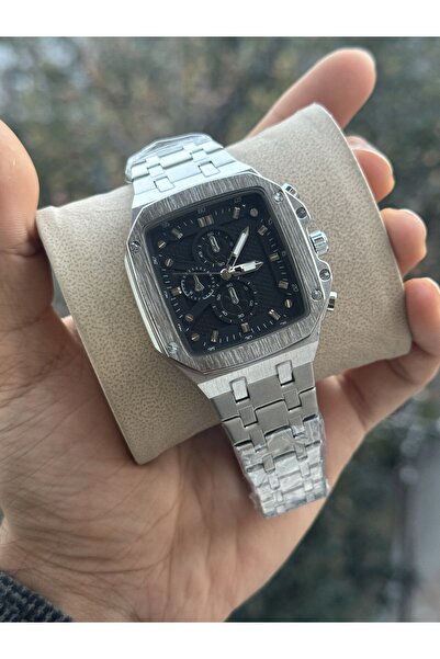 Tulpar Special Square Design Steel Men's Wristwatch High Quality Mechanism Opportunity Product