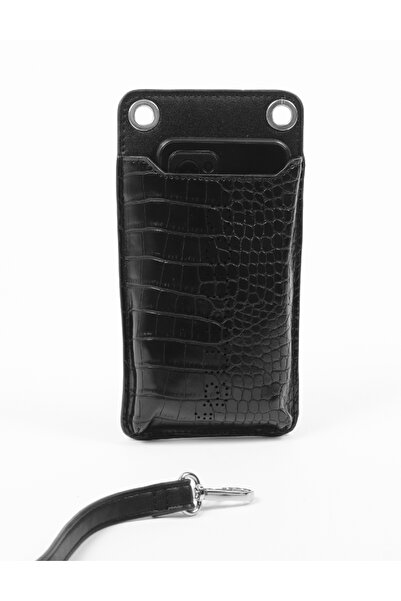 comma Geanta pentru telefon, Negru