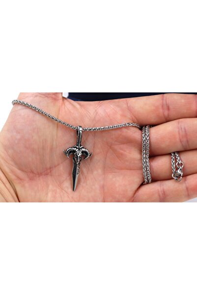 AGB Aries Detailed Assassination Figure Design Necklace with Accessories (100% Stainless Steel)