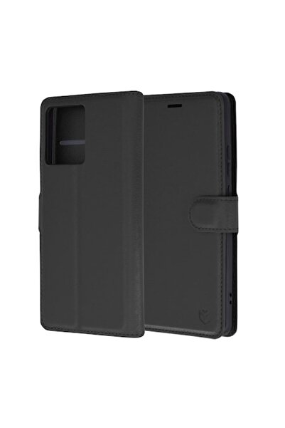 Techsuit Husă de înaltă protecție pentru Motorola Edge 50 Pro – Husă Folio din piele ultra-rezistentă (F59), piele ecologică