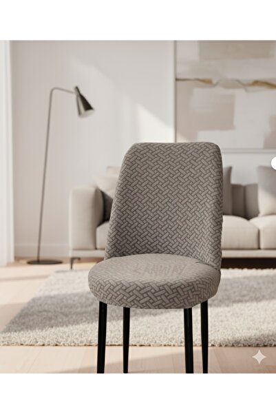 OSIO Stretch Fabric pack of 6 chair covers cotton washable