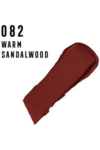 Max Factor Priyanka Lipstick, 082 Warm Sandalwood, 3.5 g 3616303418854