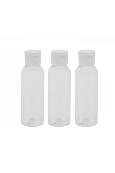 OEM Transparent Travel Bottles 100ml - 3pcs