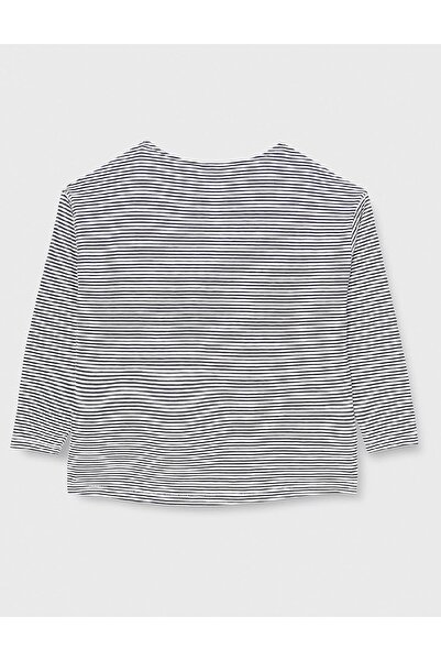 TRIANGLE Blouse, White/Black