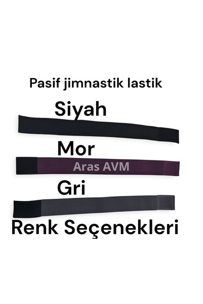 ArasAvm pasif jimnastik lastiği mor renk
