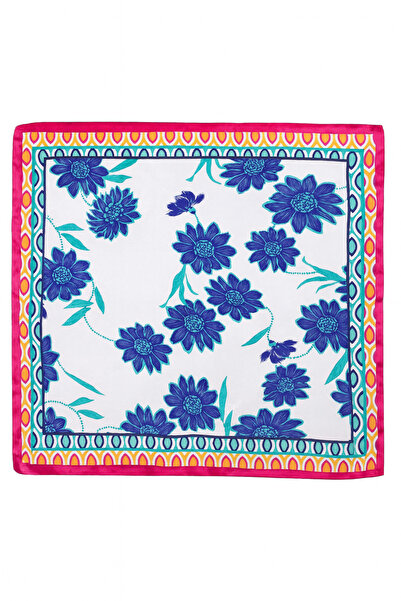 Markiz Takı Pink Multi-Colored Brand Scarf 70*70