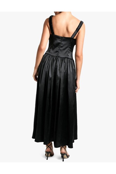 BOOHOO Long dress, Black