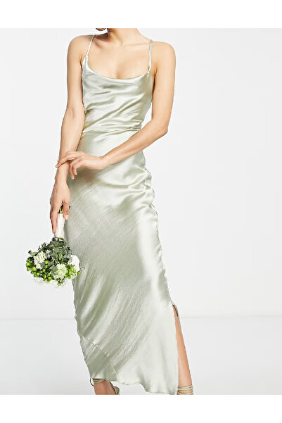 Evendi Long dress, Green