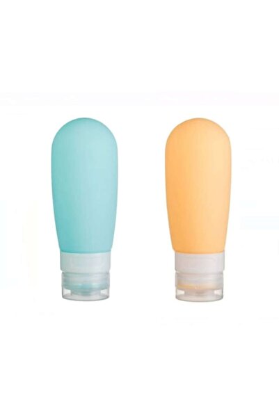 OEM Комплект силиконови бутилки за пътуване Ciel Orange 100 мл