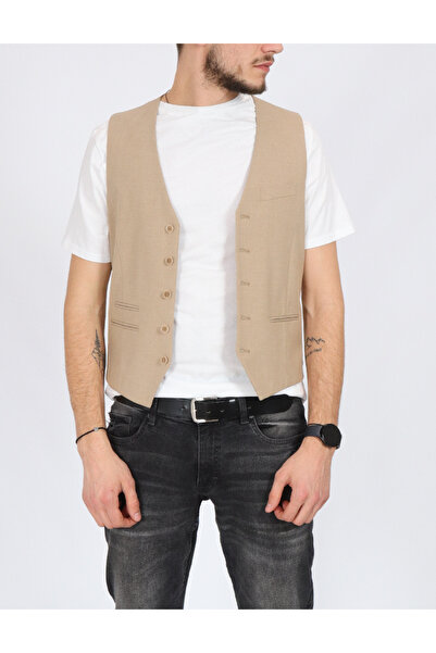 s.Oliver Vest, Light brown