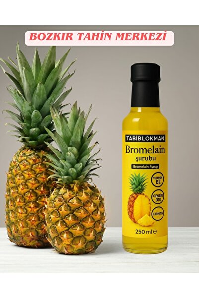 Tabib Lokman Bozkır Yöresel Bromelain Ananas İçeren Detox Şurubu 250 ml (Koenzim Q10 ve L-Karnitin İlaveli)