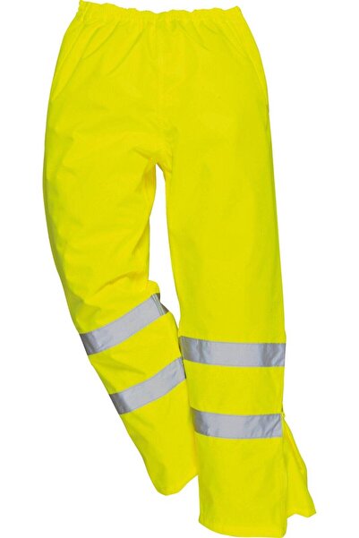 PORTWEST Pantaloni de protecție respirabili de înaltă vizibilitate - S487 M G...