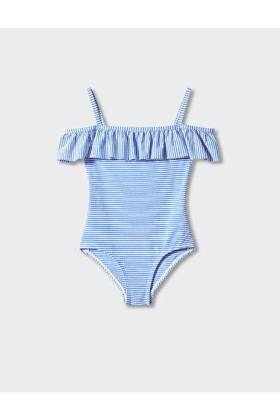 MANGO Kids Swimsuit, Blue