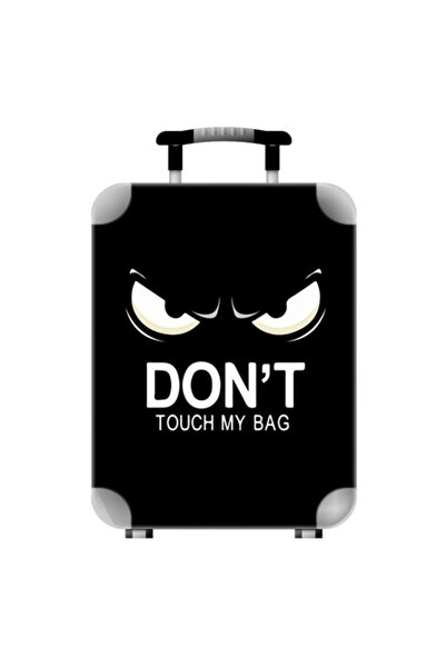 OEM Стикери за багаж с дизайн на очи и щампа "Не пипай чантата ми" 32x28см - ...