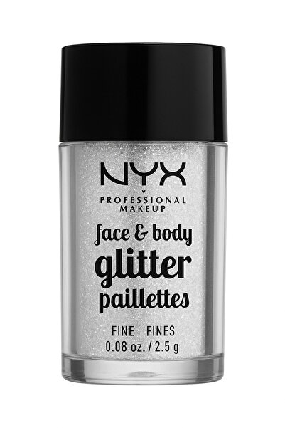 NYX Professional Makeup Face & Body Glitter – 07 Ice, 2.5 g