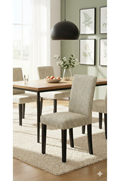 OSIO Stretch Fabric 6-Piece Chair Cover Jacquard