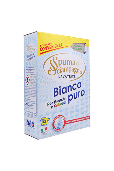 Spuma di Sciampagna Bianco Puro powder detergent 92 washes 4140 g