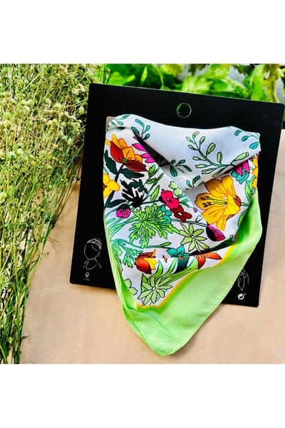 Markiz Takı Colorful Brand Scarf 55*55