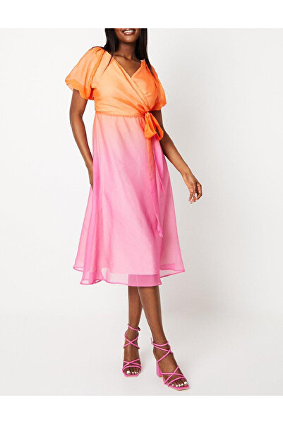 Evendi Medium dress, Pink/Orange