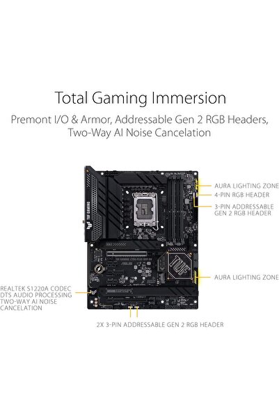 ASUS TUF GAMING Z790-PLUS WIFI D4 DDR4 - LGA 1700 Intel