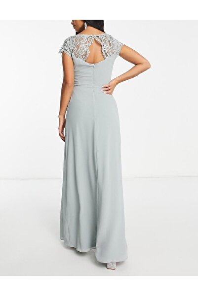 Evendi Long dress, Green