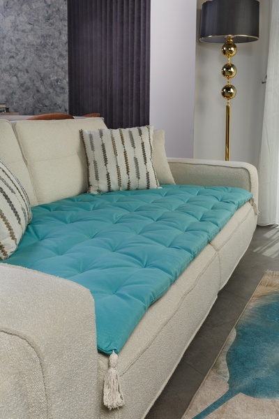 stilmoni 60X150 Keten Kanepe Koltuk Örtüsü Evcil Hayvan Dostu, Yıkanabilir, L...