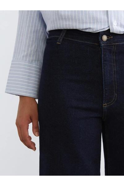 LC Waikiki Indigo Wideleg Women's Jean Pants (W5)